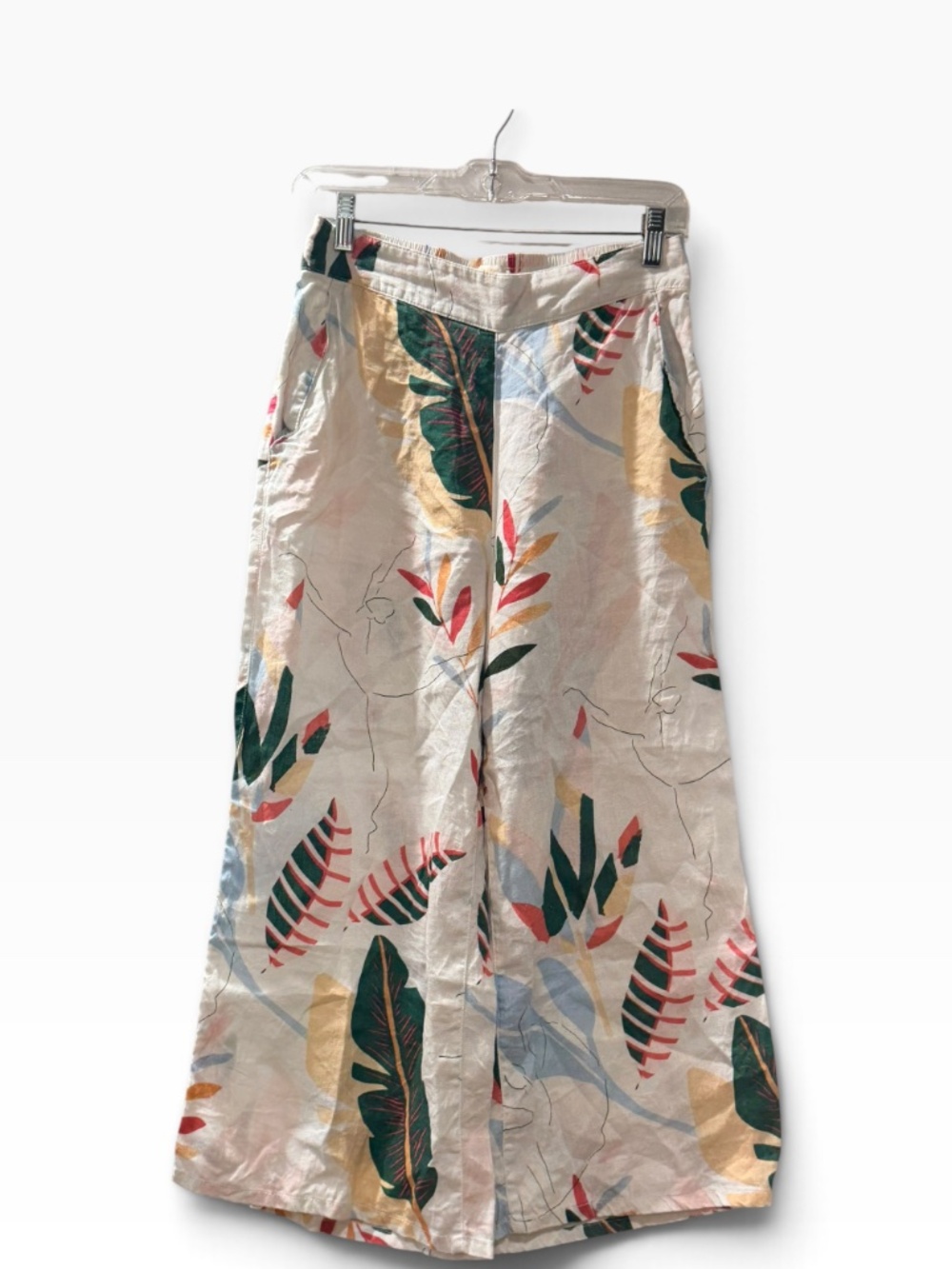 Cynthia Rowley Linen Pants Women's Size S Small